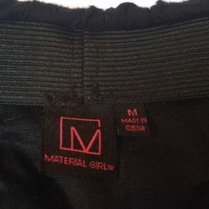 Material Girl Skirts - Black mini crinkle skirt Material Girl Skirts - Black mini crinkle skirt